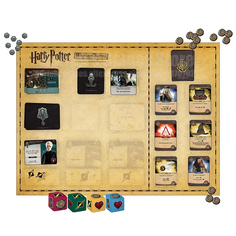 Harry Potter Hogwarts Battle Game Set Harry Potter Cards Game Collection Witchcraft Cards Board Game Harry Potter Hogwarts Battle Game Set Harry Potter Cards Game Collection Witchcraft Cards Board Game