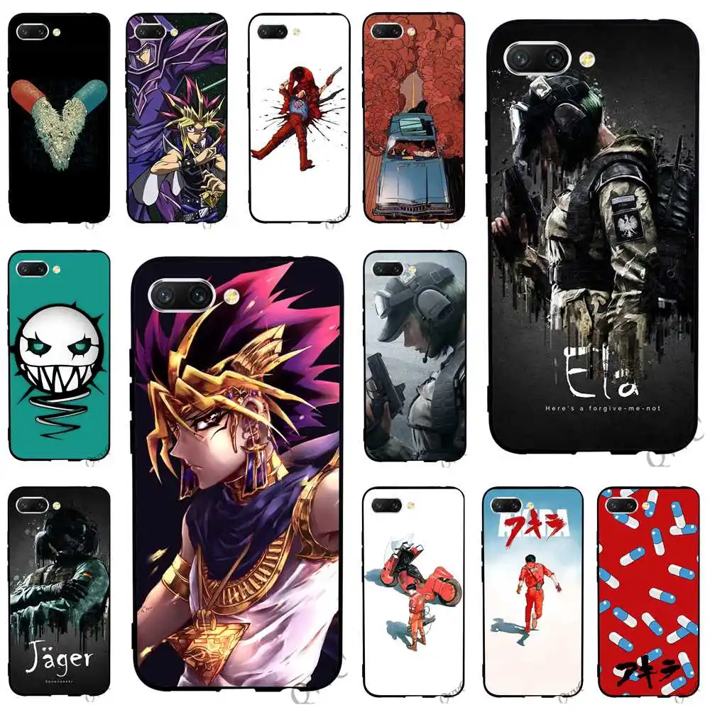 

AKIRA Voltron Rainbow Six Siege YuGiOh Phone Cover for Huawei Honor Y6 Case Prime 6A 10 8 9 Lite 7A Pro 7X 7C Nova 3i 3 Skin