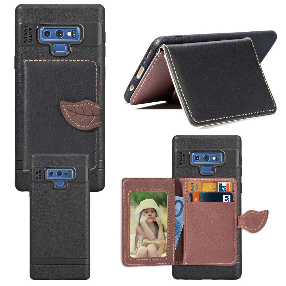 Кожаный чехол бампер для Samsung galaxy Note 9 10 S10 Plus S9 S8 A70 A51 A40 A30S A20 A10 A21S J4 J6 A6 A8 2018|Бамперы|