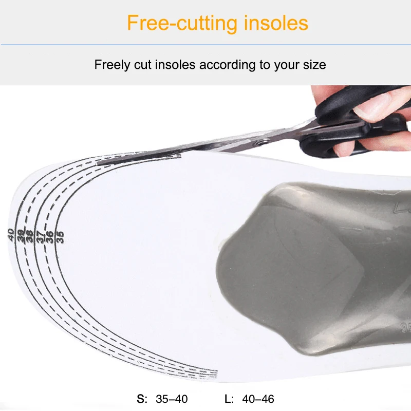 

1 Pair Orthopedic Arch Support Insole Flat Foot Correction Shoe Insoles Cushion Inserts WF 668