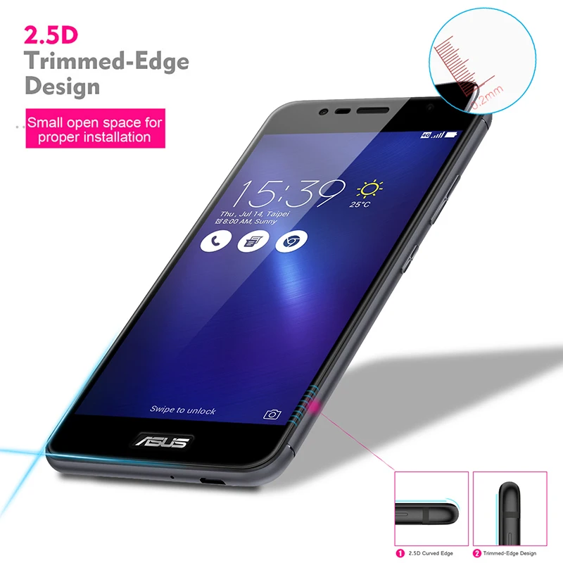 Полное покрытие из закаленного стекла для ASUS Zenfone 3 MAX ZC520TL ZC520 TL ZC 520TL на max3 X008D X008 Защитное стекло для экрана Capa Fundas