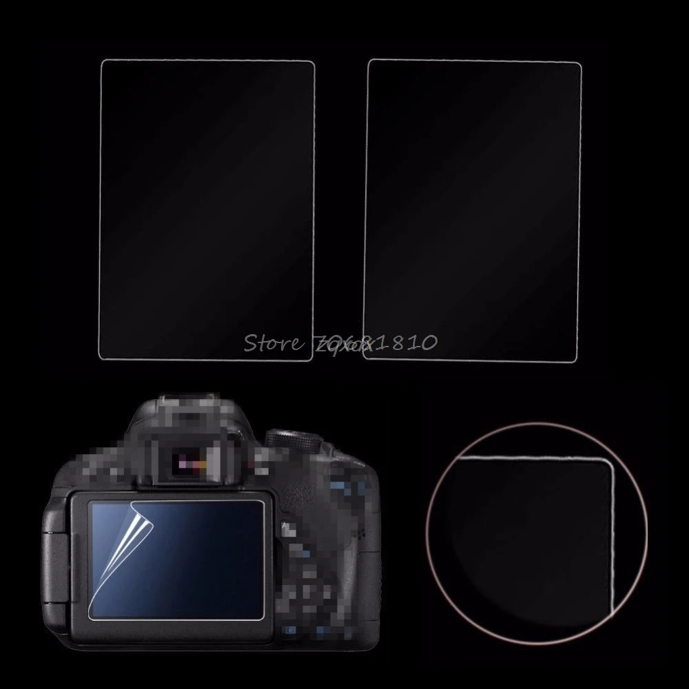 

2PCS Guard Film Camera Screen Protector For Canon 80D 650D 700D 7D NEW Z09 Drop ship