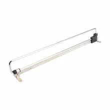 W 1Pcs Pull Out Extending Towel Retractable Wardrobe Clothes Rail Towel Chrome Coat Rack 25 50cm