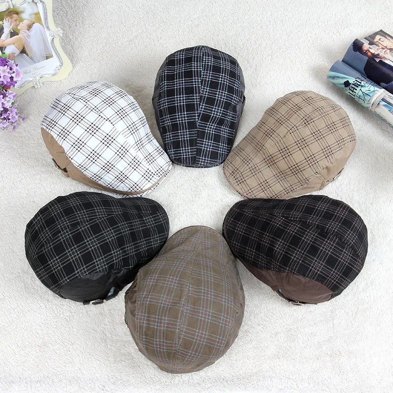 old fashioned golf caps
