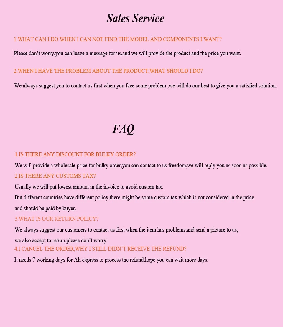 FAQ