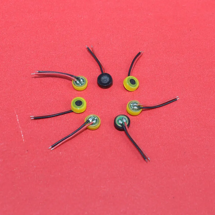 

ChengHaoRan 50PCS Two-line phone mobile phone repair parts microphone 2-wire transmitter Microphone ZT-010