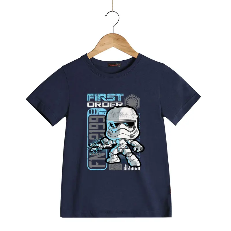 

Boys T-shirts Star Wars Kids Summer Clothes Girls Stormtrooper Cartoon T Shirts Short Sleeve Child Fashion Costume Tees Tops