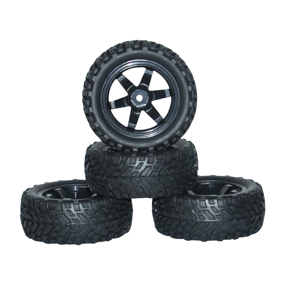 

ARC0098 1/10 4PCS RC Rally Car Grain Rubber Tires 1:10 1:16 Wear Resistant On Road Car Tires For Traxxas Tamiya HSP HPI Kyosho