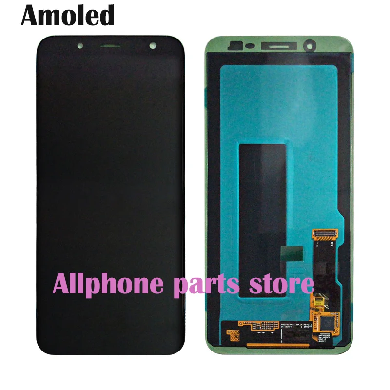 

Black TFT AMOLED LCDs for SAMSUNG Galaxy J6 Display J600F J600F/DS J600G/DS LCD Touch Screen Digitizer Assembly