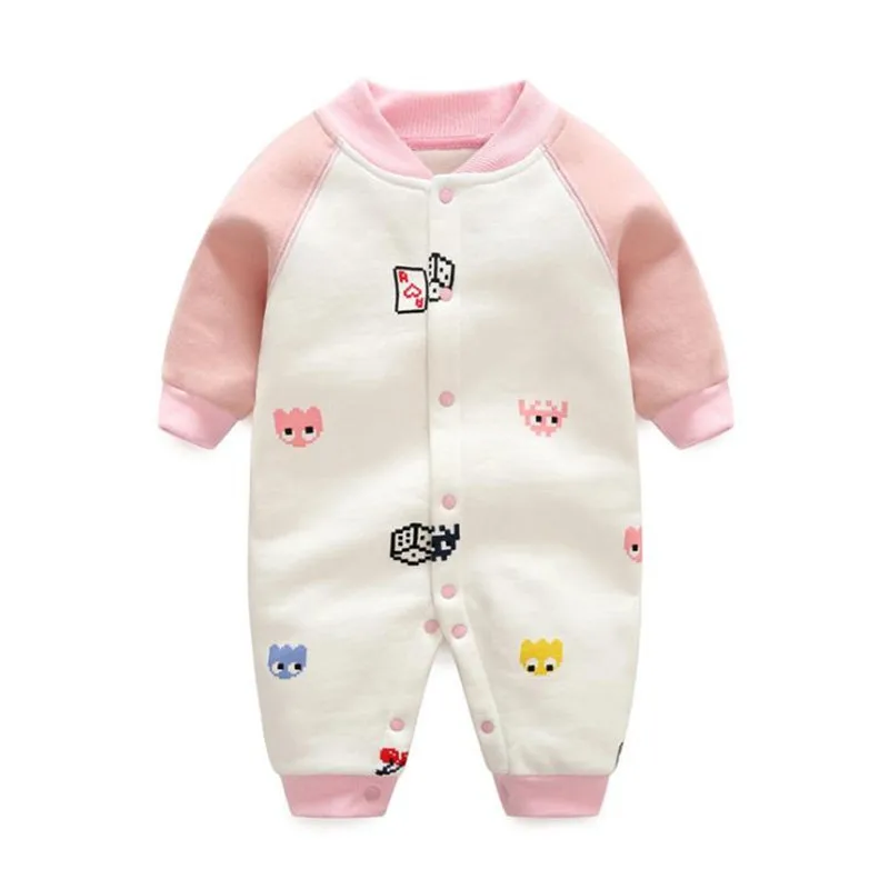 

Full Sleeve Toddler Romper for Baby in Spring and Autumn NewBorn Baby Clothes Cotton Baby Jumpsuit