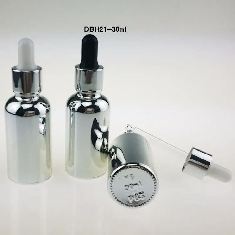 DBH21-30ml Silver e-juice bottle with dropper (2)