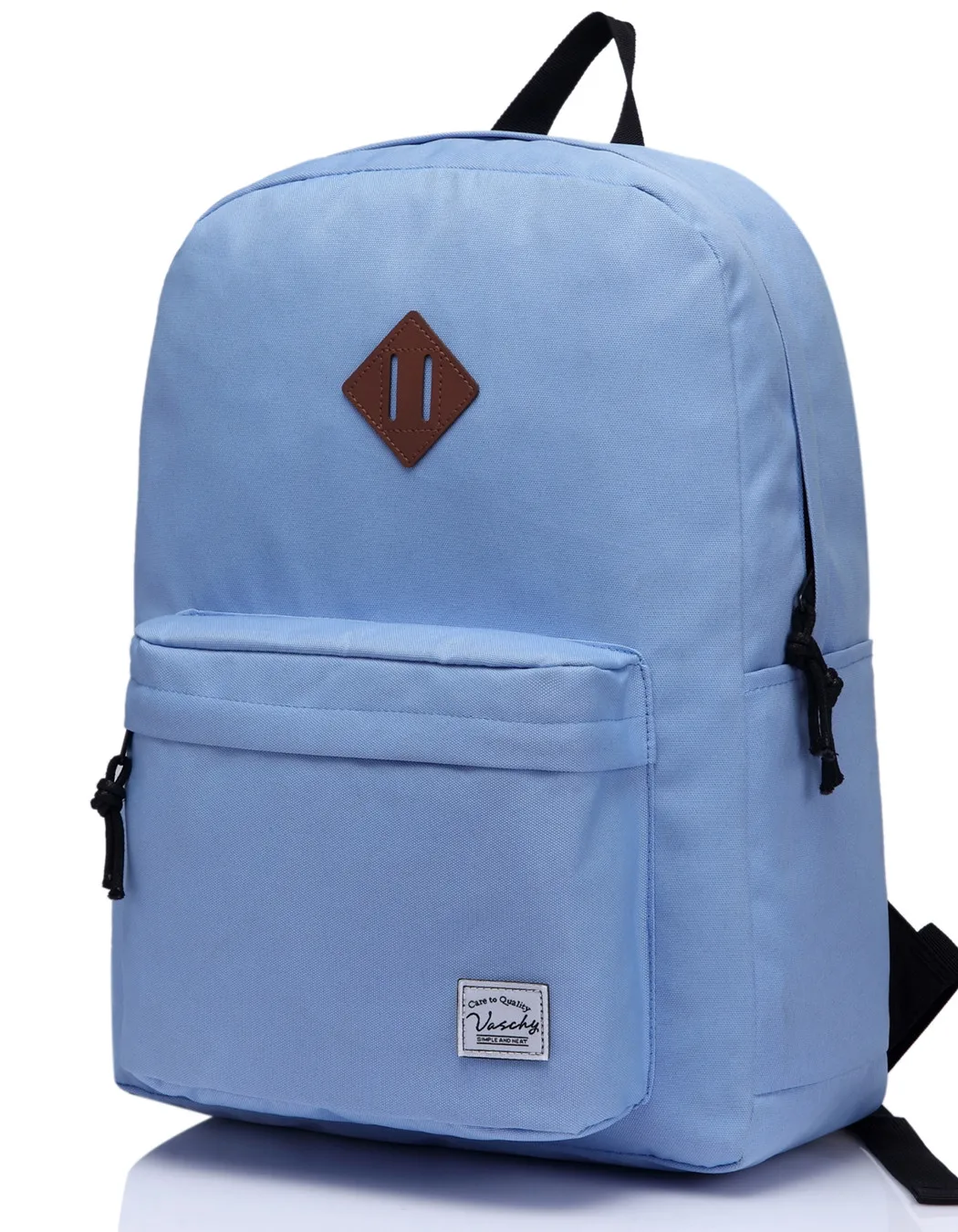VASCHY школьный рюкзак для подростков, дорожные школьные сумки, сумка для книг, модные классические студенческие рюкзаки Mochilas желтого цвета - Цвет: LAVANDER