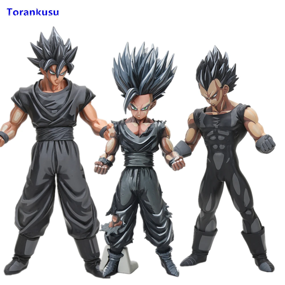 

Dragon Ball Z Super Saiyan Son Goku Vegeta Gohan Master Stars Piece Goku Black Chocolate PVC Dragon Ball Action Figure Toys XPC