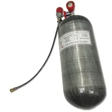 AC312101 12L большой Дайвинг-бак 30 мпа оборудование для дайвинга Pcp пневматическая станция заправка Резервуар Сжатого Воздуха Pcp Airforce