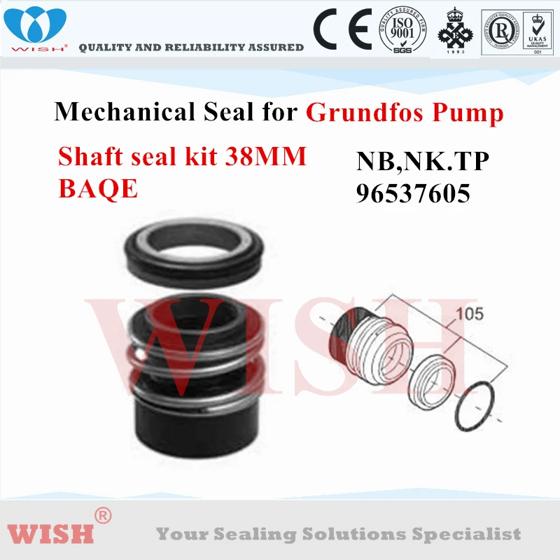 Mechanical Seal Pump Grundfos Nb 