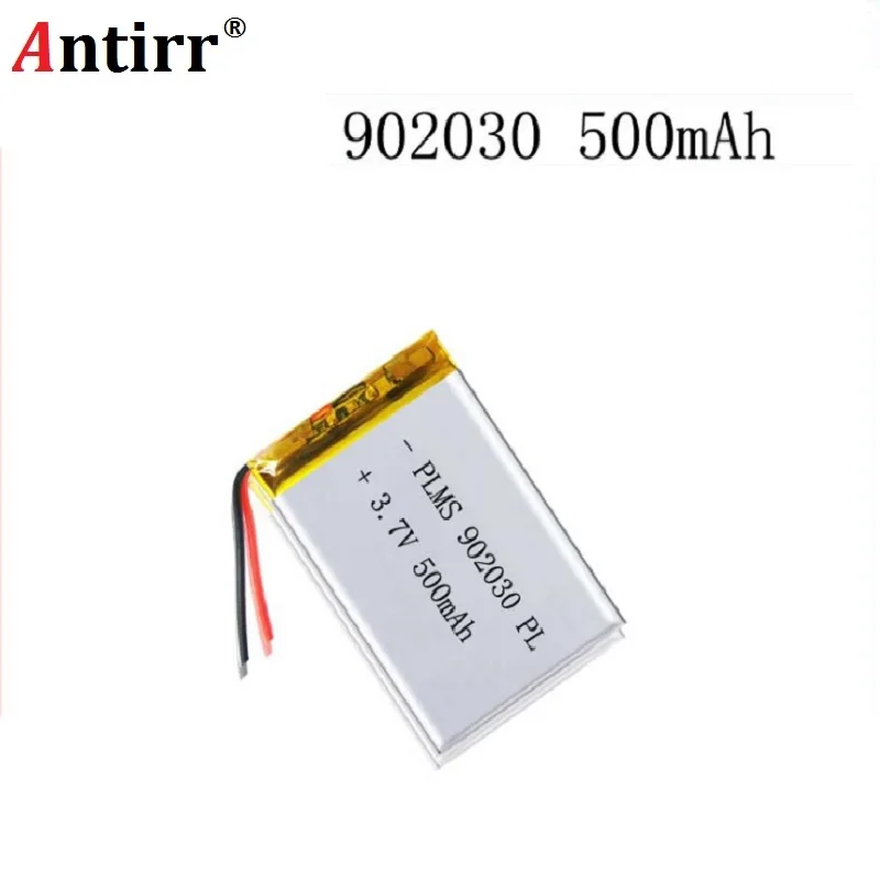 3 7 V 500mAH 902030 PLIB полимерный литий-ионный/литий-ионный аккумулятор для GPS mp3 mp4 mp5 dvd