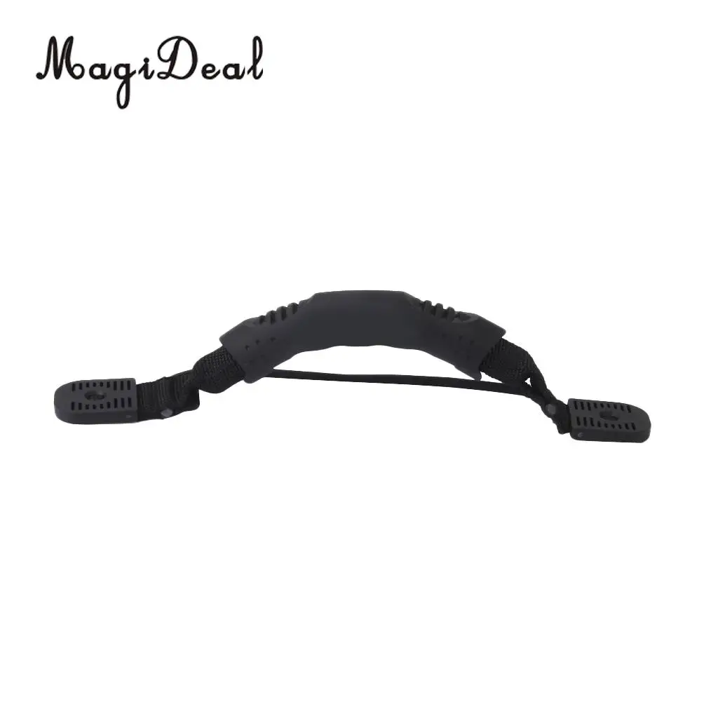 MagiDeal 2pcs Marine Kayak Canoe Side Mount Carry Handle with Bungee Cord Accessories for Fishing Flatable Boat Dinghy Yacht
