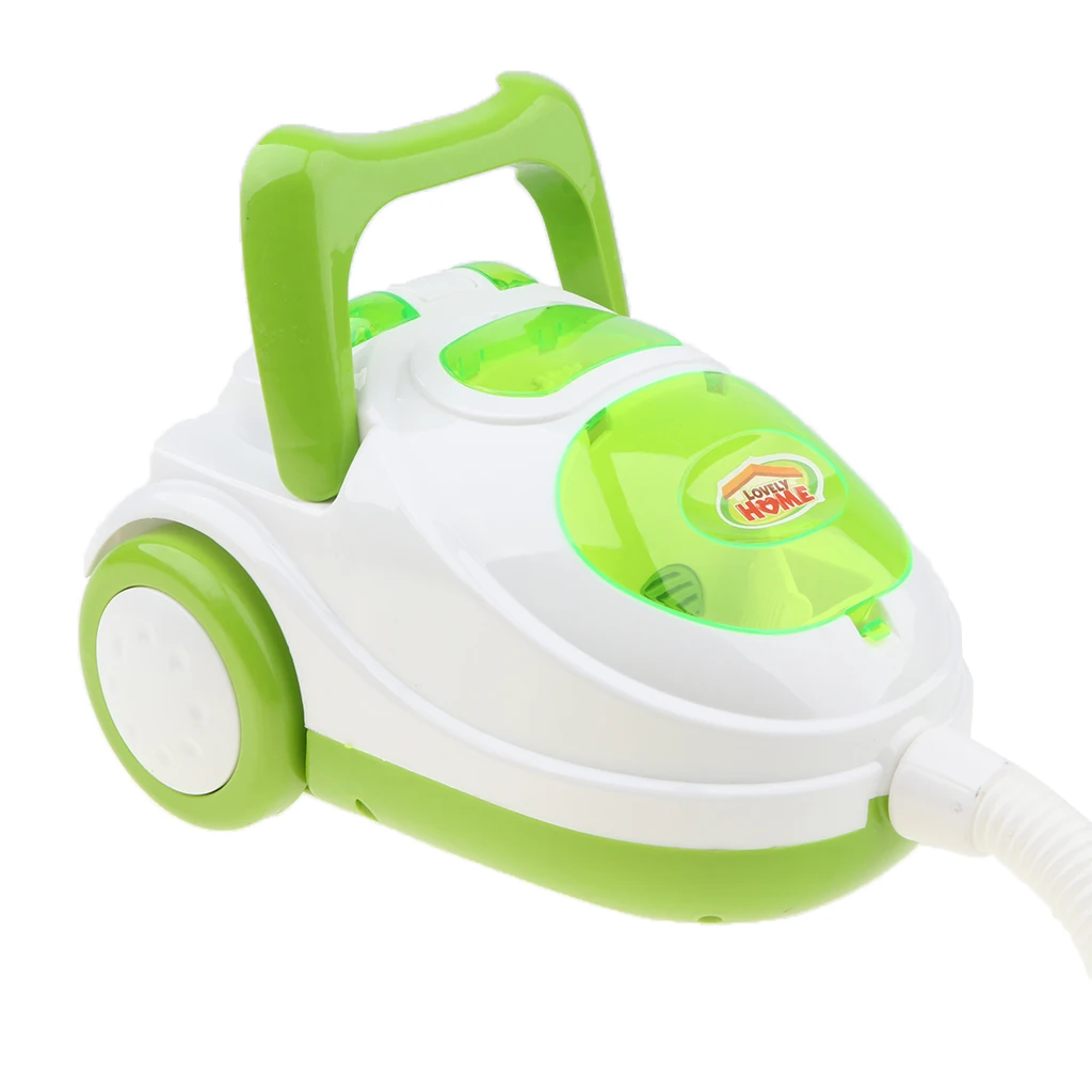 2pcs Kids Preschool Role Play Home Appliance Housekeeping Toy Pretend Play Fun - Electric Vacuum Cleaner