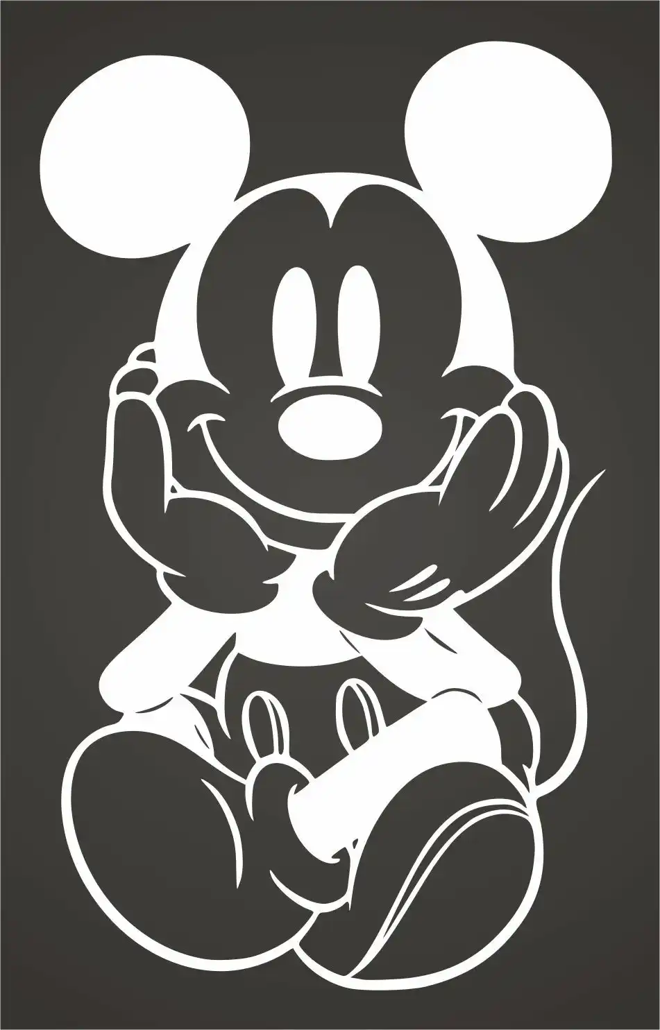 PEGATINA STICKER Mickey Mouse VINILO VINYL WALL DECAL for Kids ROOM 2