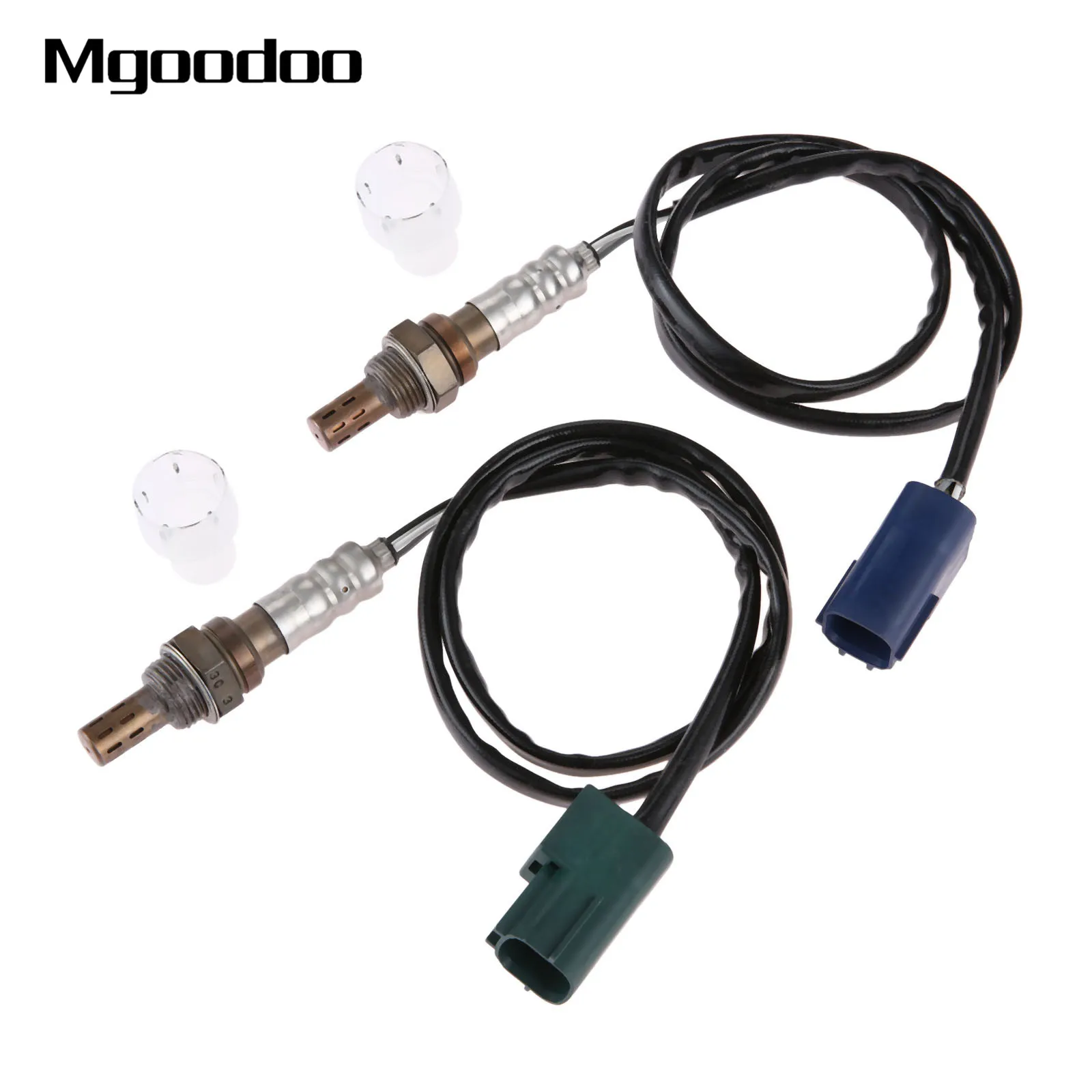 2Pcs Lambda Sensor O2 Oxygen Sensor Air Fuel Ratio Sensors For Infiniti