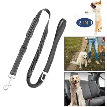 

Adeeing Flexible Adjustable Pet Leash Strap Multifunction Retractable Traction Rope for Small Medium Dog