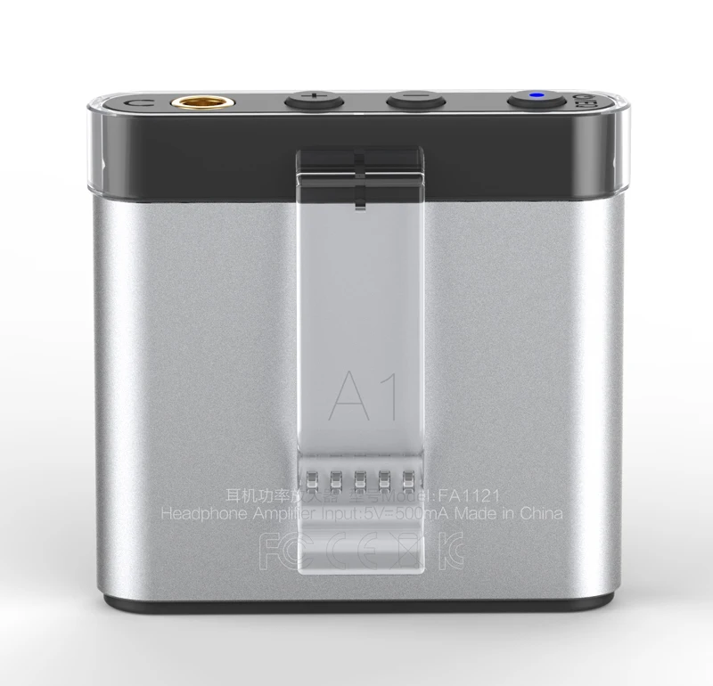 Fiio A1 Mini Headphone Amplifier Classic Tiny size Metal shell Plug and Play 4 EQ Modes Hardware bass boost setting