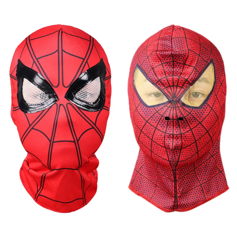 

Marvel Avengers Spiderman superheroe Cosplay mascara de Spider-Man baile mascara Cosplay fiesta de Halloween de la cara llena de