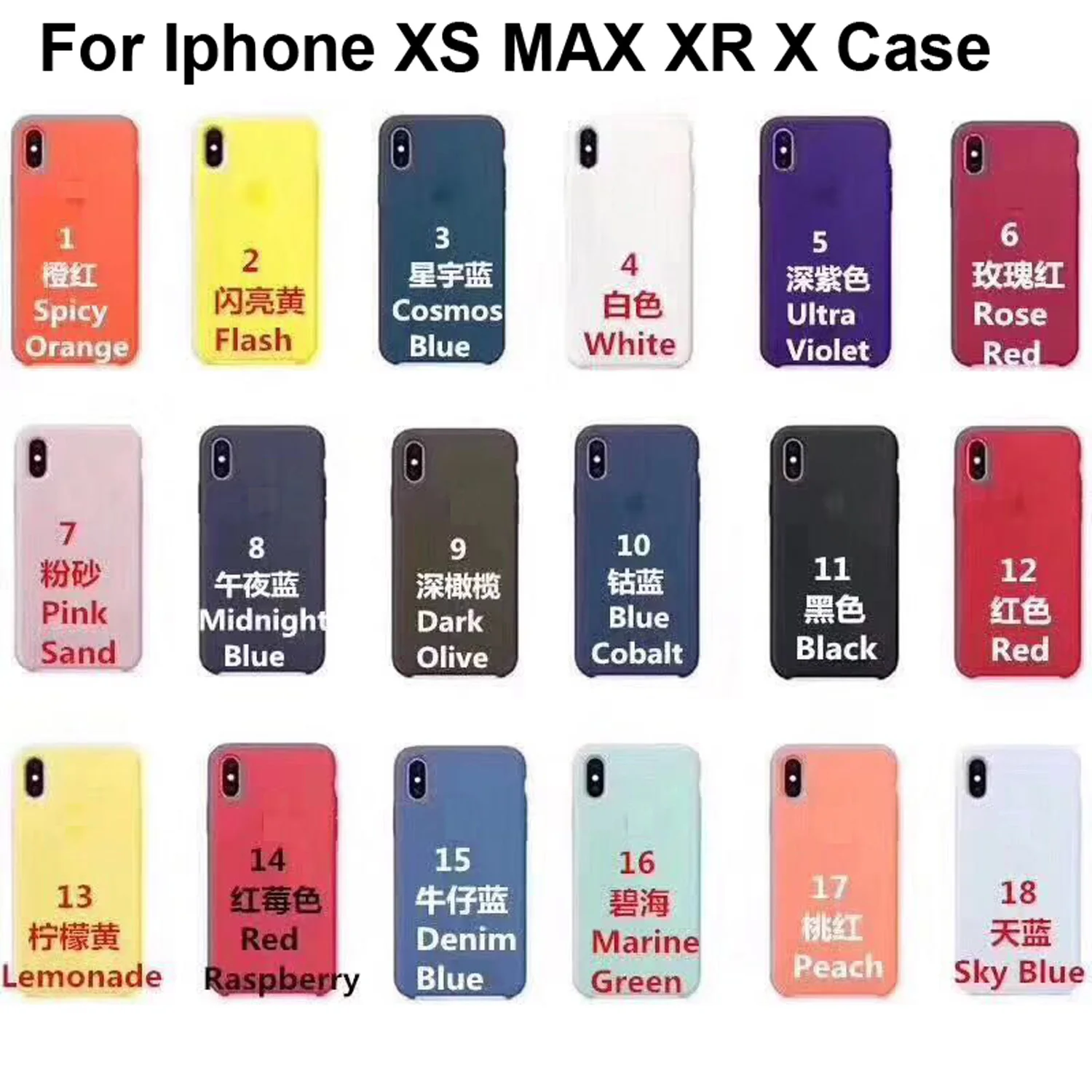 

50Pcs/lot fast DHL Original Silicone Case For Phone i5 SE 6 6s 7 8 plus iX XS XR XS MAX Phone Cover case with retail Packaging