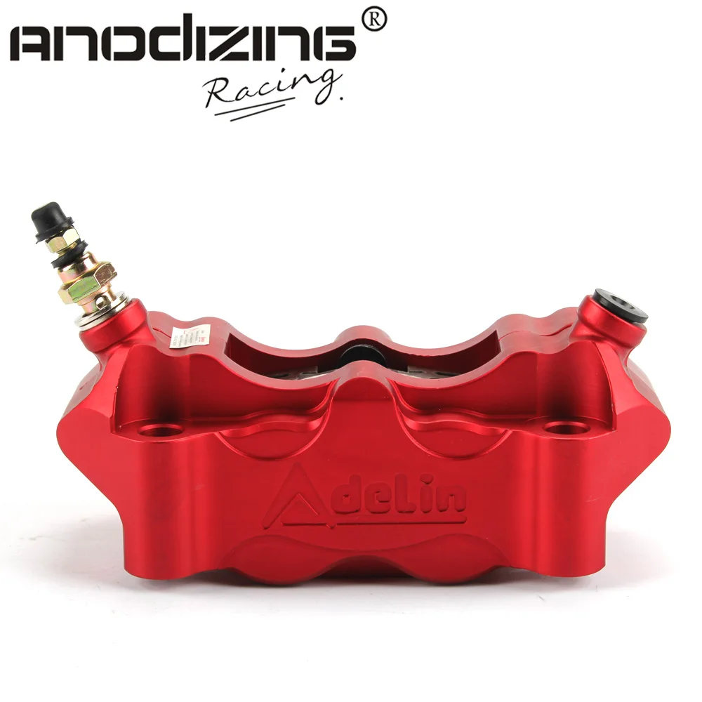 Adelin 100mm Motorcycle Front Brake Caliper With 4 Piston 32mmcaliper