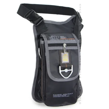 

Men's Nylon Drop Leg Bag Thigh Hip Bum Belt Fanny Pack Waist Military Tactical Travel Motorcycle Riding Messenger Shoulder Bag