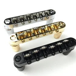 Tune-O-Matic Roller Saddle Guitar Bridge For LP SG 6 String Guitars Electric Guitar Made in Korea Tune-O-Matic Roller Saddle Guitar Bridge For LP SG 6 String Guitars Electric Guitar Made in Korea
