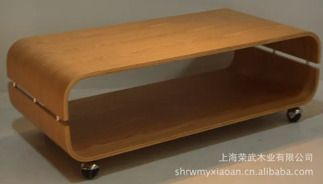 U Bend Wood Coffee Table Curved Soft Fine Texture In U Bend Wood Coffee Table Curved Soft Fine Texture