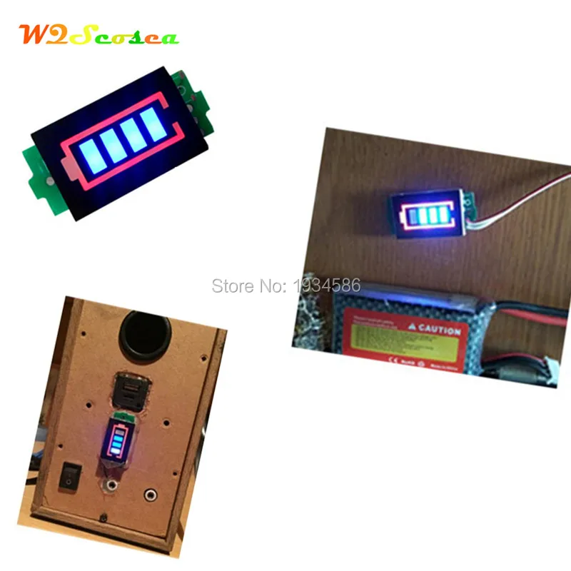 

7S 18650 Li-po Li-ion Lithium Battery Capacity Indicator Board Power Level Tester Indicator Display Electricity Meter Module