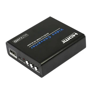 

Rca Av To Hdmi 4K Converter Scaler Av/Sv Input To Hdmi Output Analog To Digital Adapter