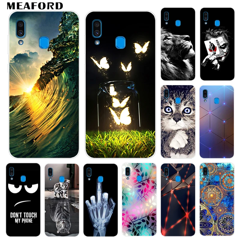 

Soft TPU Case For Samsung Galaxy A30 Cases 6.4'' 2019 Fashion Silicone Back Case For Samsung A30 A 30 Phone Cover Coque Fundas