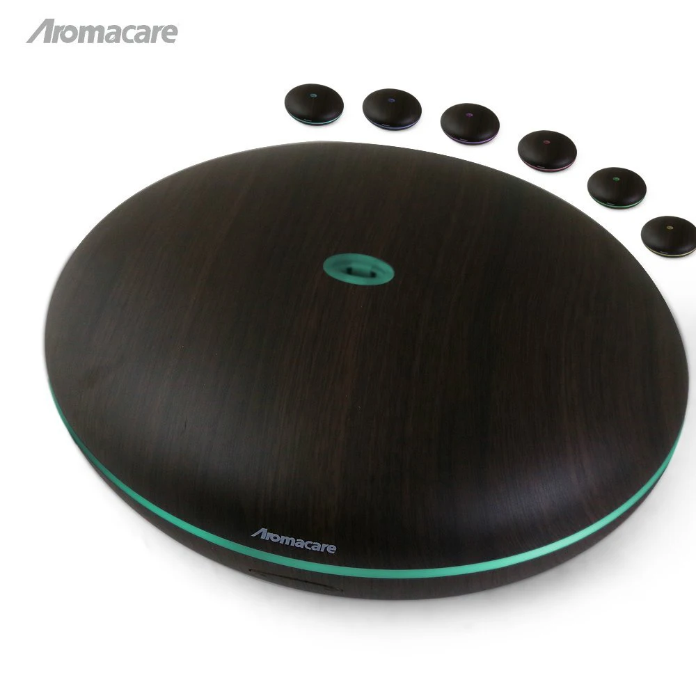 

Aromacare 400ml Aroma Essential Oil Diffuser Ultrasonic Air Humidifier with Wood Grain LED Lights for Office Home