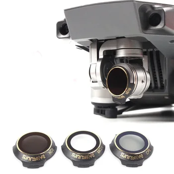 

3 in 1 MCUV + CPL + ND8 Filter Set for DJI MAVIC PRO & PLATINUM &WHITE UV Circular Polarizer Neutral Density Filters