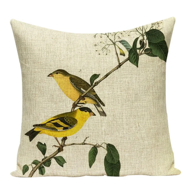Decorative pillows birds outdoor cushions Custom throw pillows