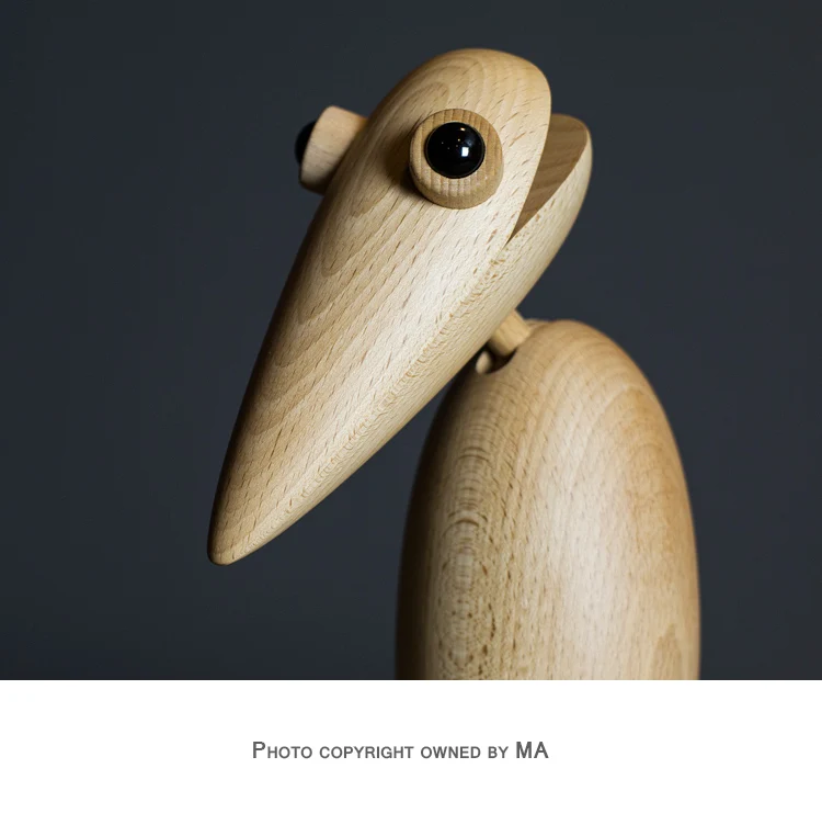 Дятел украшения Дания древесный креативный офисный Рабочий стол имя карты клип ручной кукольный животное декоративные изделия для мебели подарок