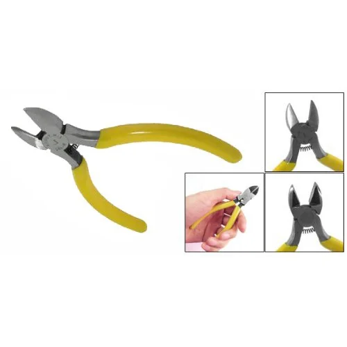 

Professional tools Wire Cutter Plier Yellow 4.5 Inch 125 Mm