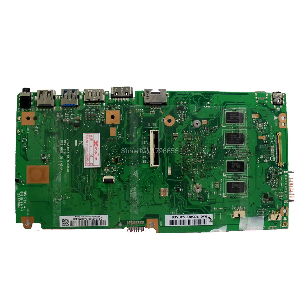 X540SA Laptop motherboard for ASUS VivoBook X540SA X540S X540 F540S Test original mainboard 4GB-RAM 4 cores X540SA Laptop motherboard for ASUS VivoBook X540SA X540S X540 F540S Test original mainboard 4GB-RAM 4 cores