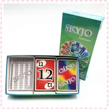 SKYJO настольная игра игрушка бумажная карточная игра родитель-ребенок Взаимодействие дети взрослые развивающие игрушки