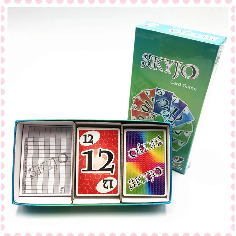 

SKYJO board game toy paper card game card parent-child interaction children adult educational toys