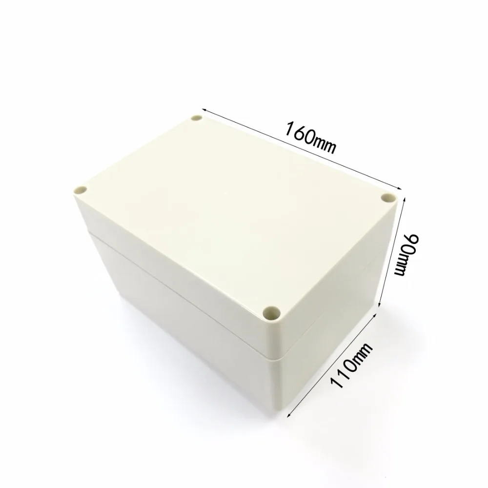 

1PCS 160x110x90mm Plastic Enclosure Waterproof Plastic Project Box Instrument Enclosure DIY Junction Case for electronics