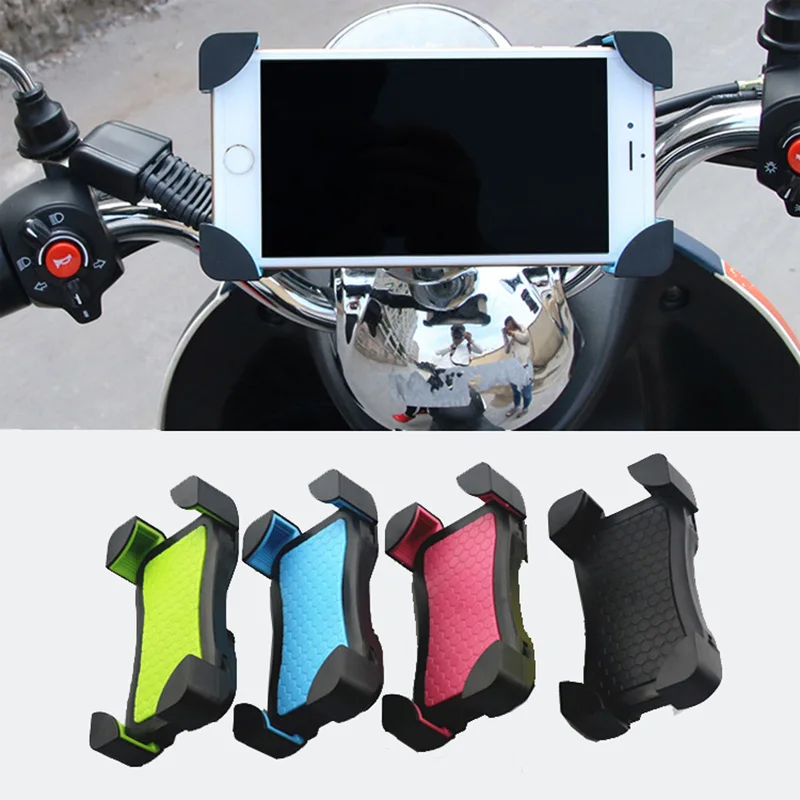 GPS Mount Motorcycle Smartphone Holder Mobile Support Telephone Scooter  Motorbike Navigator Stand Cellphone Holder Accessory - AliExpress