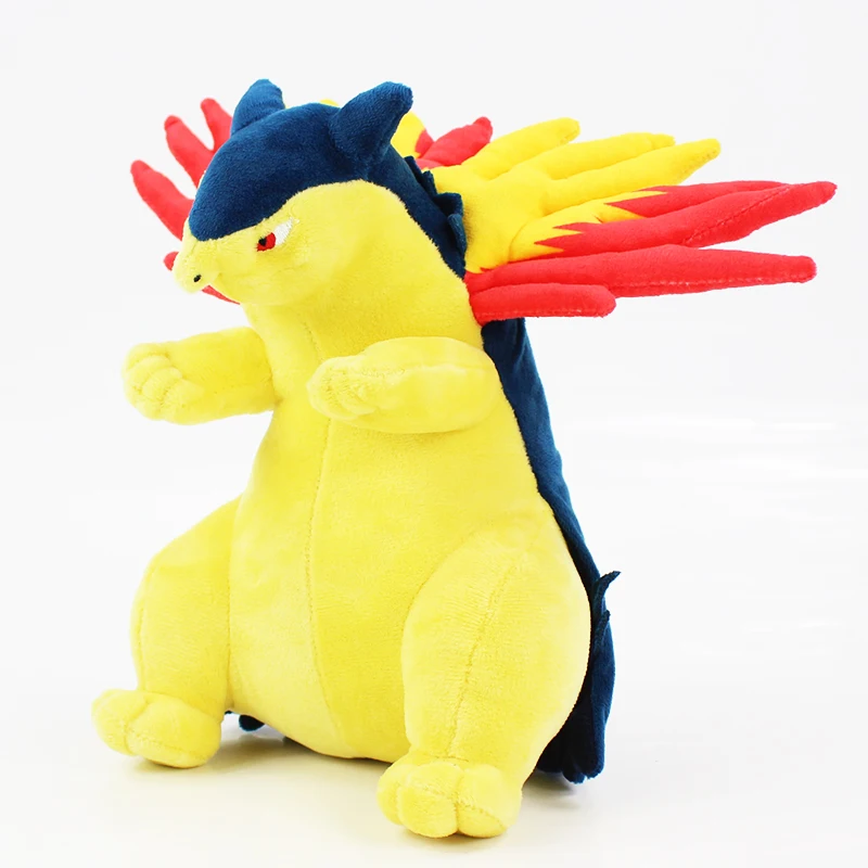 23 см аниме Typhlosion плюшевые игрушки милый мультфильм мягкая чучело плюшевые куклы для детей подарок