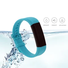 Smart Браслет Bluetooth 4.0 с 0.87 дюйма OLED Сенсорный экран IP67 Водонепроницаемый сердечного ритма Мониторы Фитнес трекер для iOS Andorid