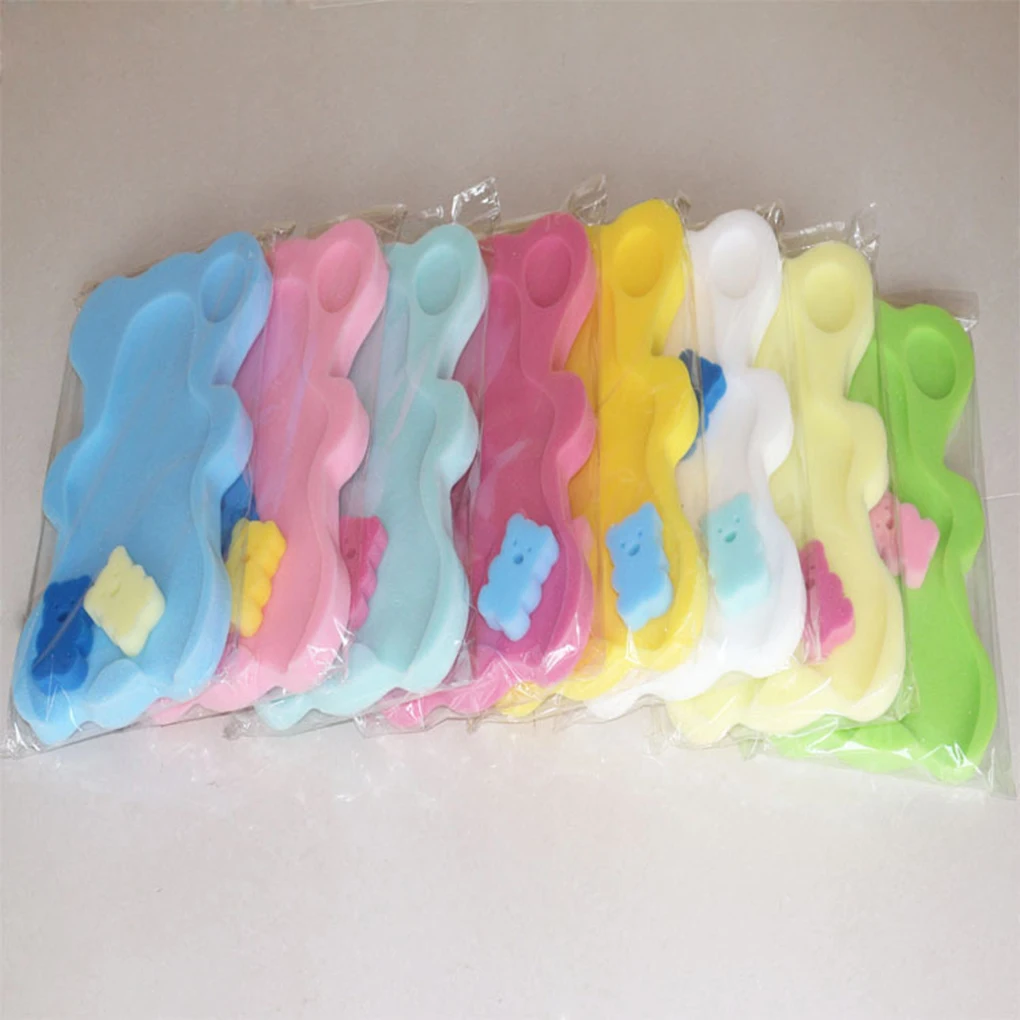 2019 Новый 9 цветов губка коврик для купания младенцев нескользящий губчатый коврик Противоскользящая Ванна младенческий коврик для Ванной