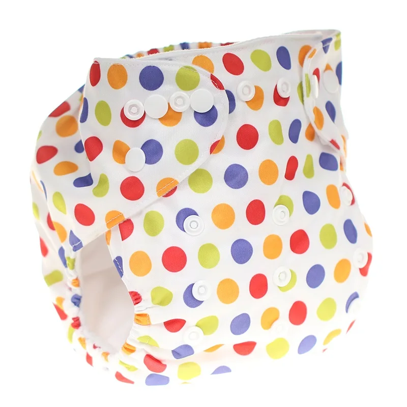 [CHOOEC] один размер детские моющиеся многоразовые тканевые карманные подгузники двубортные цифровые интегрированные брюки с цветочным узором - Цвет: CH-K02-02