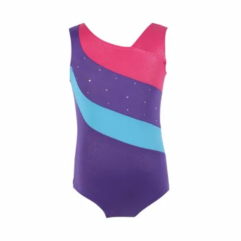 

Kids Girls Professional Ballet Leotards Sleeveless Gymnastic Ballet Tutu Dancewear Gilding Ballet Dance Costumes